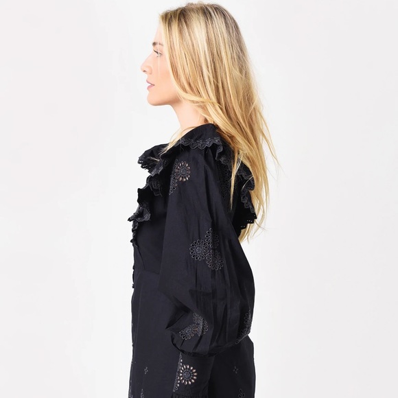 LoveShackFancy Tullia Mini Dress - Picture 3 of 3